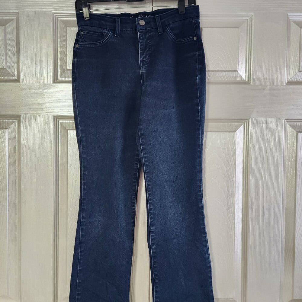 Gloria Vanderbilt Bling Pocket Slimming Jeans Size 6P - Picture 5 of 5